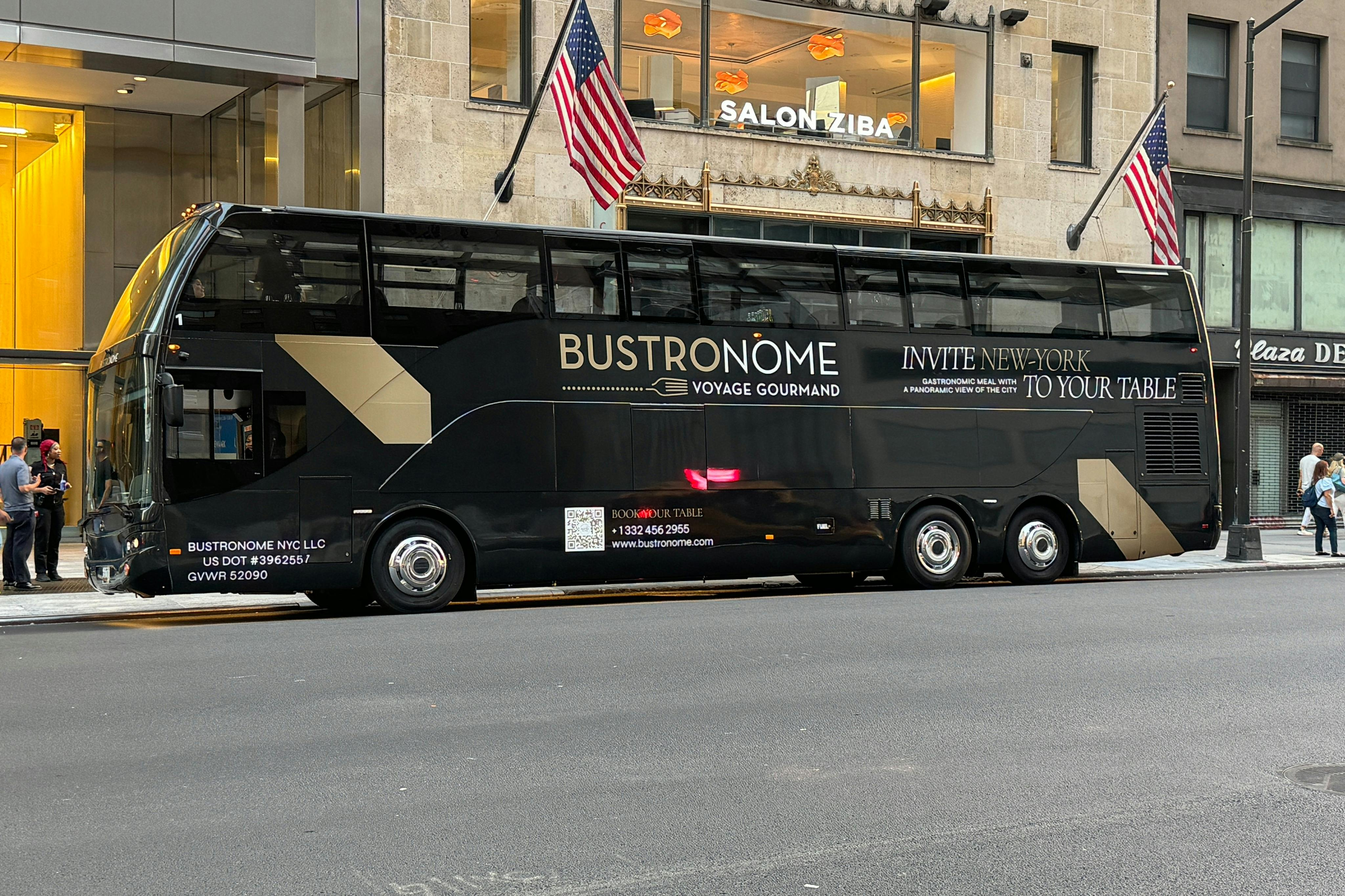 Bustronome New York: City Bus Tour + Dinner - Photo 1 of 5